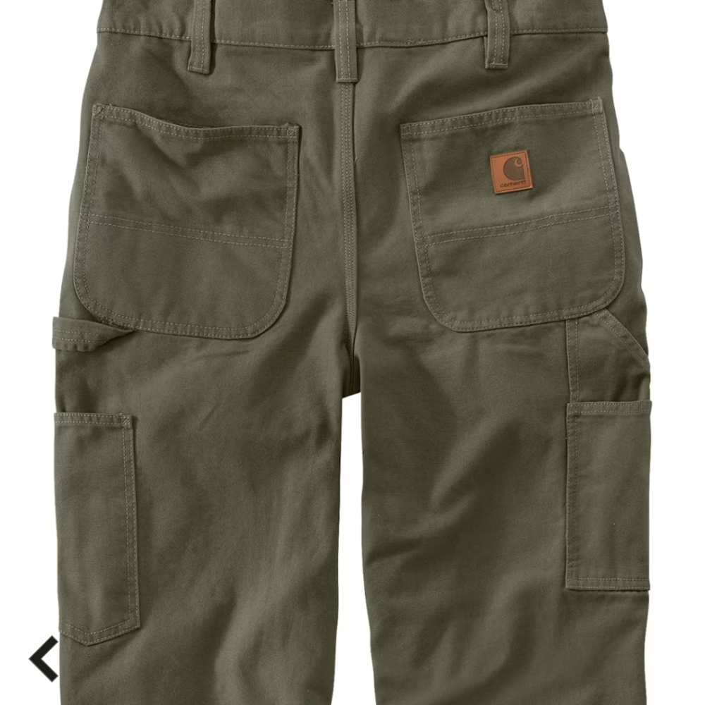 Carhartt Men's Loose Fit Duck Flannel-Lined Utility Work Pants